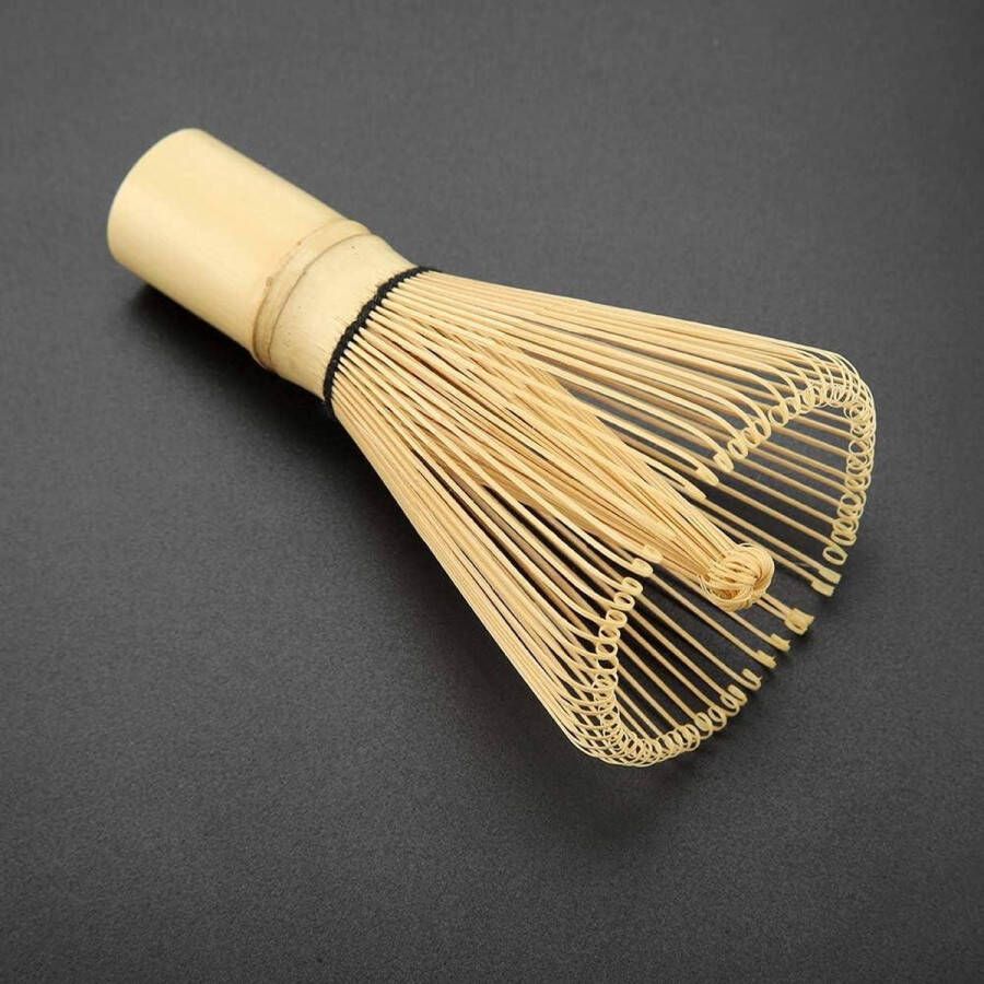 Matcha set natuurlijke bamboe thee garde voorbereiden van matcha-poederkwast gereedschap 72 prongs