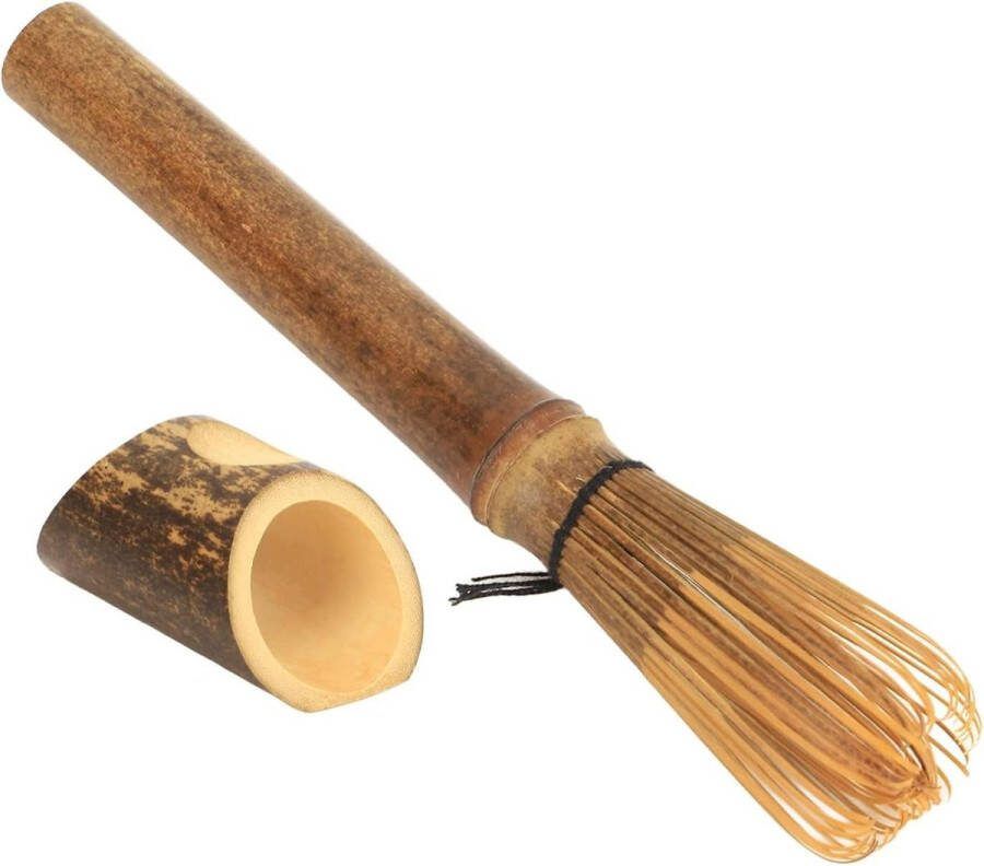 Matcha set Outdoor Camping Matcha-theegardeset Met Bamboe Theestok en Matcha Penseel Handige Keukenaccessoires en Theeliefhebbers