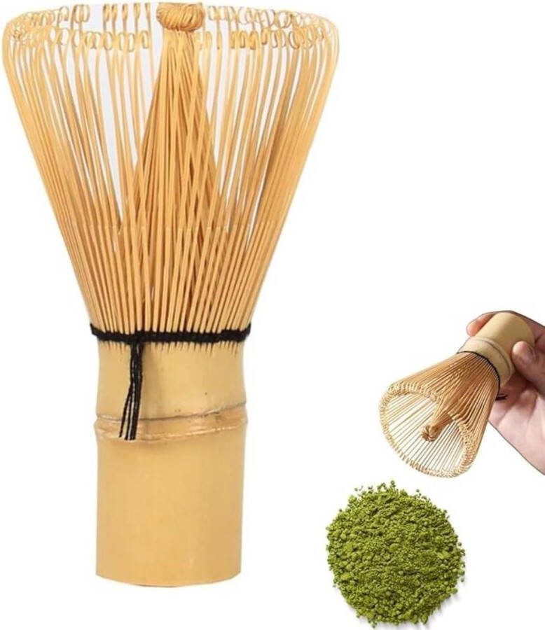 Matcha set Traditionele natuurlijke bamboe garde Chasen-100 matcha staven groene thee