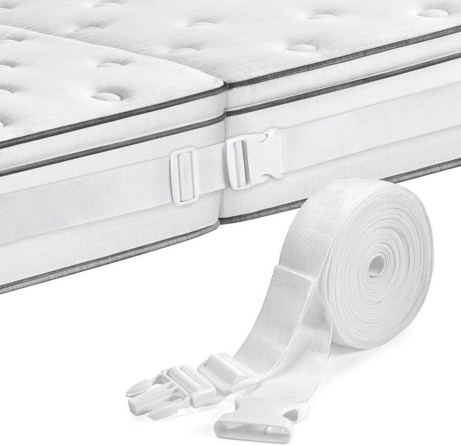 ImnBest Mattress holder mattress holder double bed bridge bed bridge connects two mattresses to a large lying surface variably adjustable love bridge for up to 200 cm x 200 cm beds
