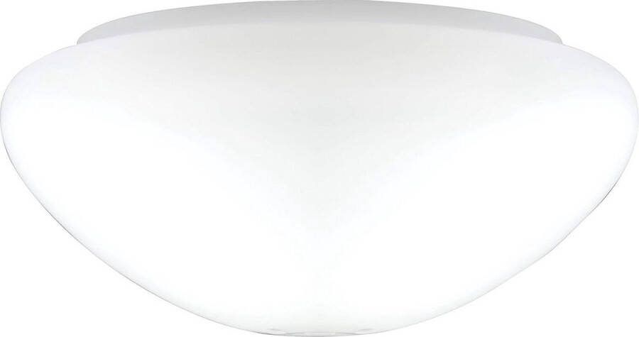 Matte paddestoelvormige opaal glas vervangend glas voor plafondventilator wit 8704640 72152