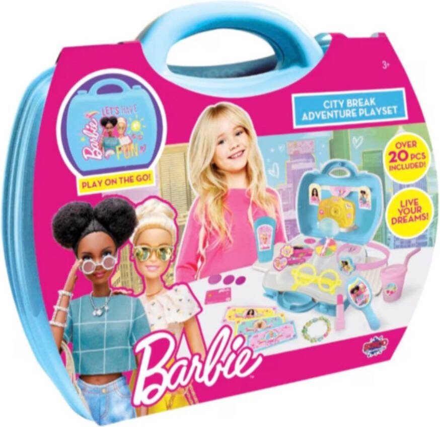 Mattel Barbie City Break Adventure Speelset 20 Delig Vanaf 3 Jaar