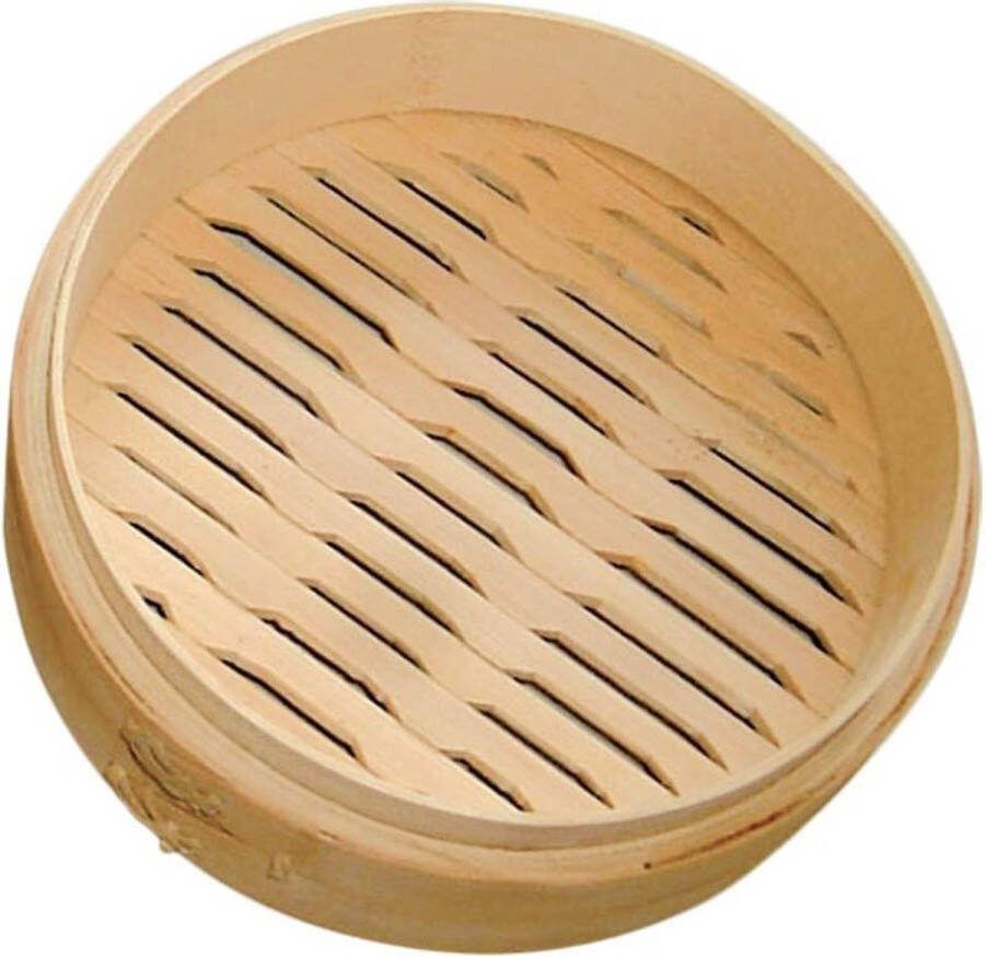 Maxi Bamboe Dim Sum Stoommandjes Ø 20X6 Cm Set van 4 Stuks
