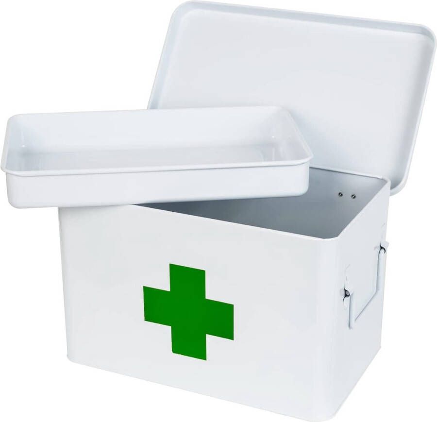 Medicijnkastje – Medicijnbox – huisapotheekbox opslag van medicijnen XXL medicijndoos