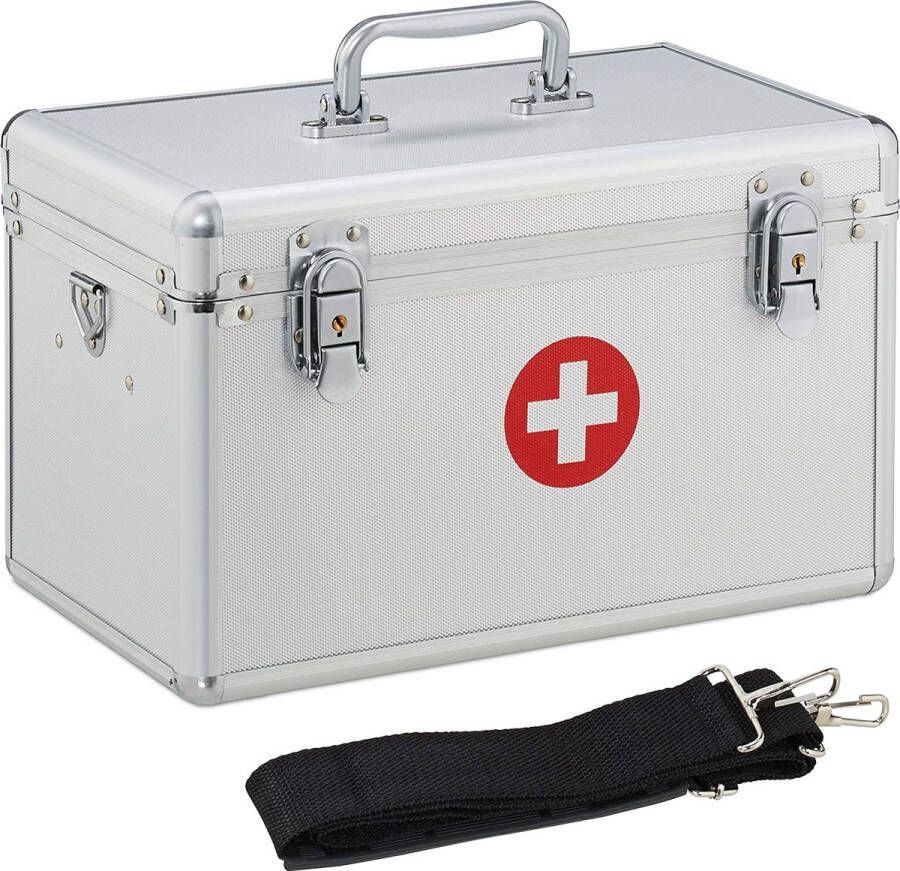Medicijnkastje – Medicijnbox – huisapotheekbox opslag van medicijnen XXL medicijndoos