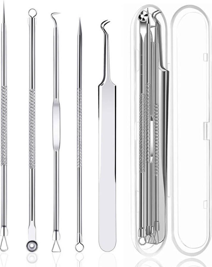 Mee-Eter Verwijderen Blackhead Remover Puisten Pincet Set