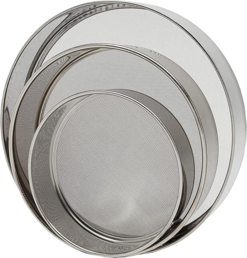 Meelzeef zeef flour sieve 3stuks