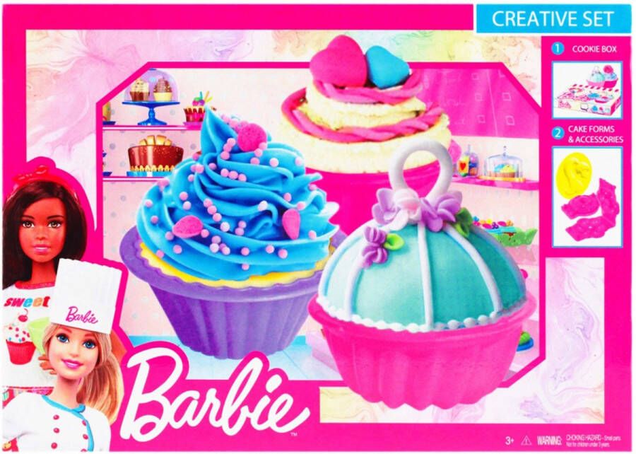 Mega Creative Barbie Gebakdeeg kleine set rollenspel voor vanaf 3 jaar