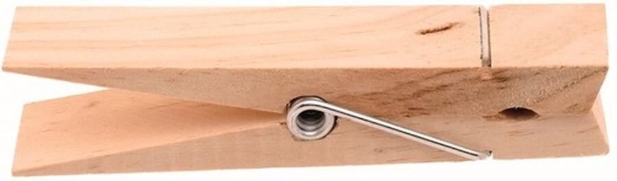 5x stuks mega houten wasknijpers van 15 cm Kantoor brieven organiseren en meer