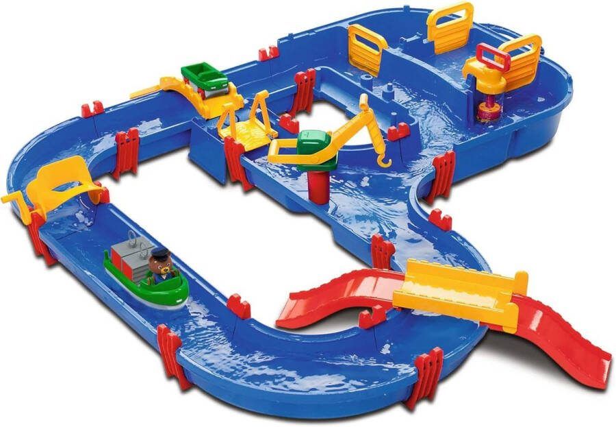 MegaBridge Waterbaan 49 delen Afmetingen 105 x 120 cm Vanaf 3 jaar watertafel