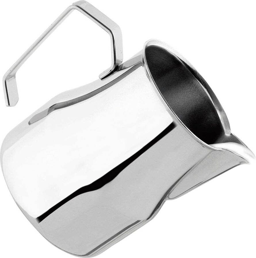 Melkkan roestvrij staal Special Latte Capuccino Art Spout Made in Italy by Motta (350 ml) Milk Jug Kit