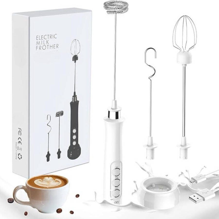Melkopschuimer Elektrisch Melkschuimer Elektrisch Meerdere Functies Koffie Mixer Milk Frother Premium