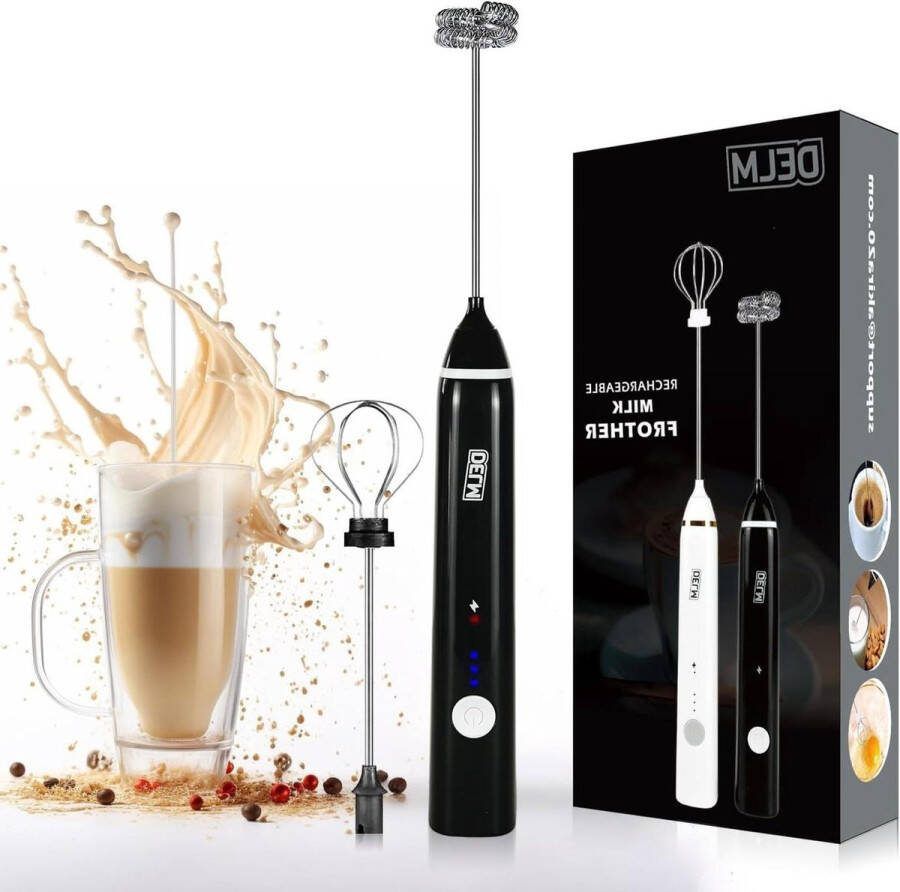 Melkopschuimer Elektrisch Voor Koffie Op Batterijen