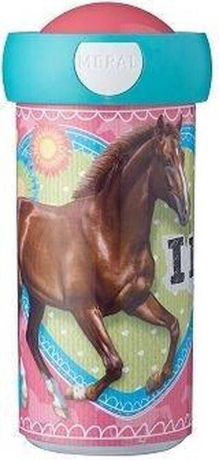 Mepal schoolbeker Campus – 300 ml – Sluit goed af – Drinkbeker voor kinderen – My Horse