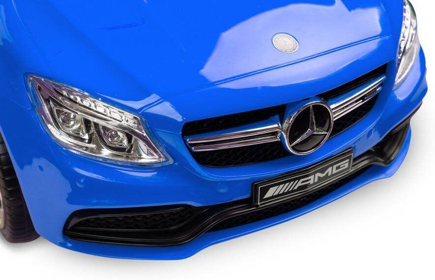 Mercedes C63 Blauw Rek Met Handvat