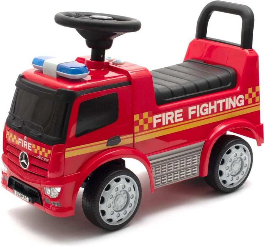 Mercedes Fire truck Brandweerwagen Loopauto