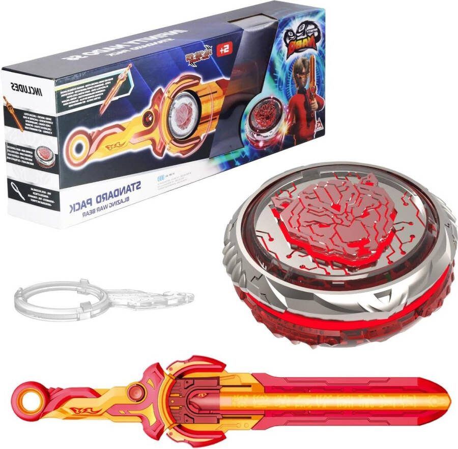 Metaal speelgoed voor jongens van 5 6 7 8 9 10 11 12 jaar Beyblade Battle Tops tol voor kinderen Blazing War Bear