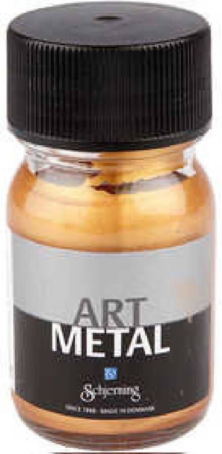 Metaalverf Medium Goud Oppervlakken 30ml 1 stuk