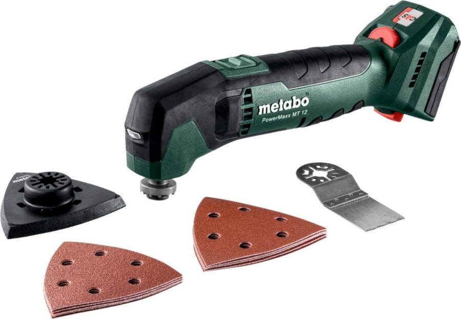 Metabo PowerMaxx MT 12 snoerloze multitool 12 V Solo ( 613089850 ) zonder accu zonder oplader