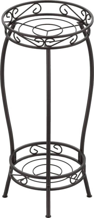 Metalen bloemen trap