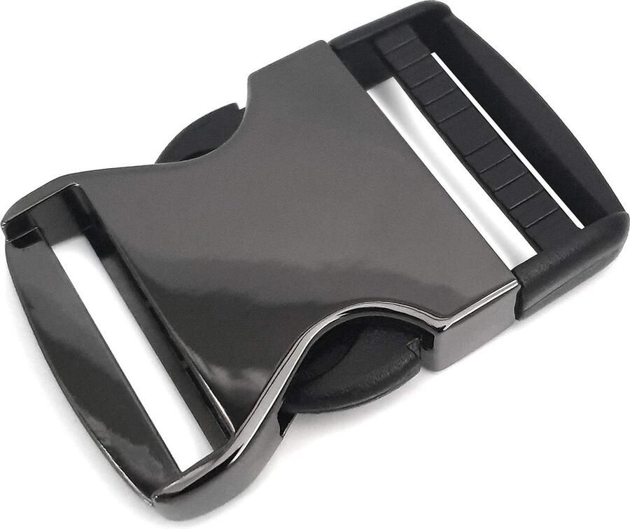 Metalen kunststof kliksluiting XL 8-delige set 1 2 inch clipsluiting steeksluiting paracord-armbanden hondenhalsbanden rugzak