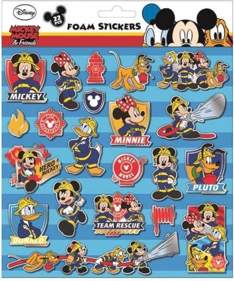 Disney Mickey Mouse Foam Stickers