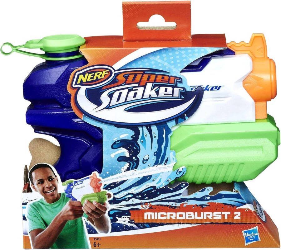 Microburst II waterpistool Super Soaker met extra spuitkracht