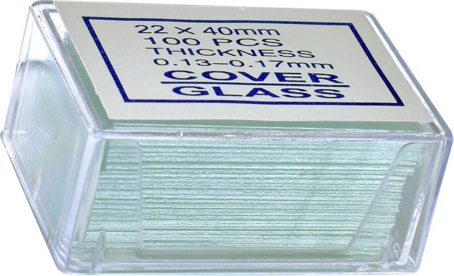 Microscoop Dekglaasjes 22x40mm