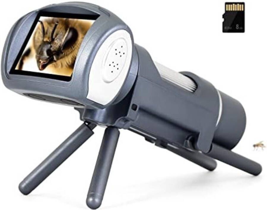 Microscoop Digitaal Microscoop Camera Microscoop Usb Ruimte Grijs