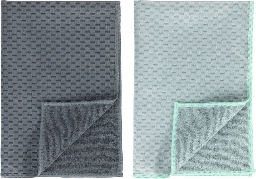 Microvezel keukendoeken MIKO set van 2 WENKO