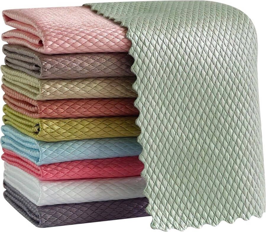 Microvezeldoeken 40x30 raampoetsdoeken microvezelpoetsdoek microvezel theedoeken microvezelpoetsdoeken wafeldoek raamdoek streeploze raamdoeken poetslappen voor auto keuken badkamer
