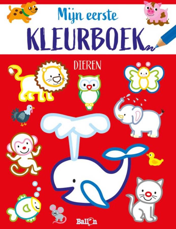 Mijn eerste kleurboek 1 Dieren