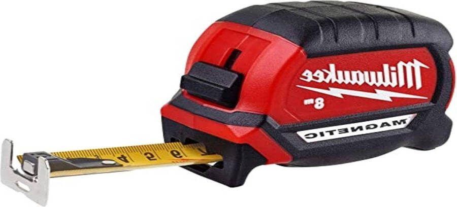 Milwaukee 4932464600 Magnetische rolmaat 8-27 inch voor nodig Rolmaat