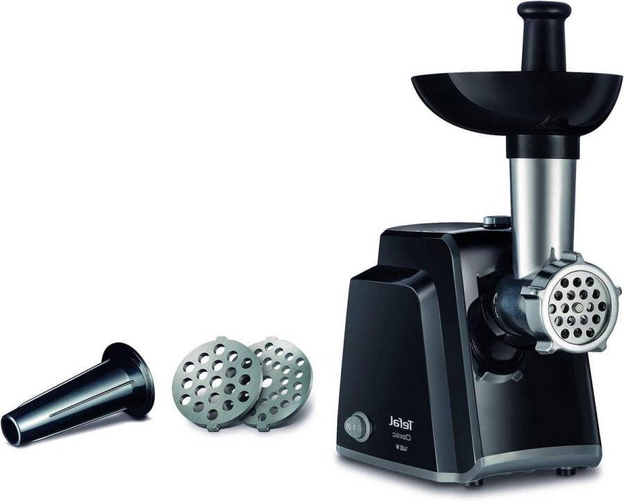 Mincer 1400 W zwart roestvrij staal krachtige vleesmolen met accessoires Vleesmolen