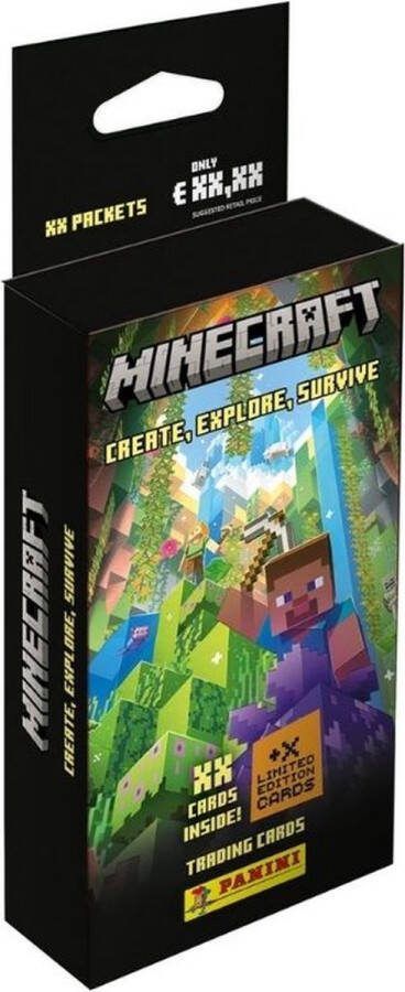 Panini Minecraft Trading Card 3 Blister Minecraft Kaarten