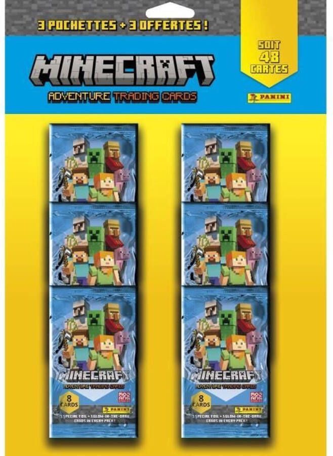 Minecraft Trading Cards Panini Pack 3 Pockets gekocht + 3 Aangeboden