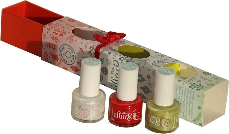 Mini 3 pack Nail Polish Snails Bestelling 200619 Snail Protection