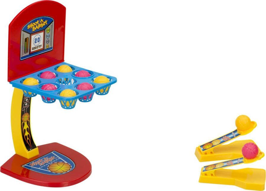 Mini basketbal arcade spel 2 spelers
