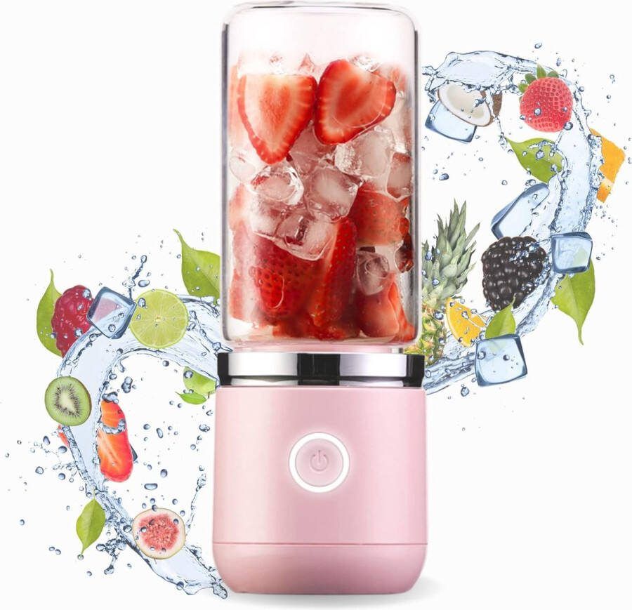 Mini blender Smoothie maker Portable blender Smoothies & Shakes Draadloos & Draagbaar USB oplaadbaar