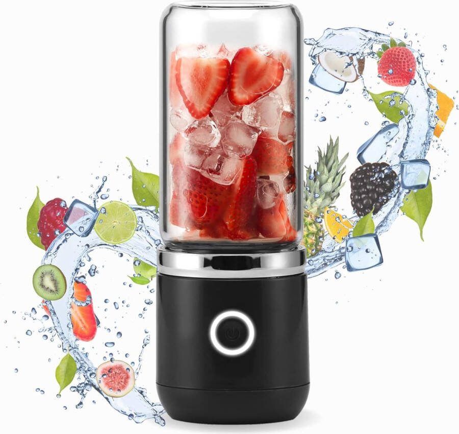 Mini blender Smoothie maker Portable blender Smoothies & Shakes Draadloos & Draagbaar USB oplaadbaar