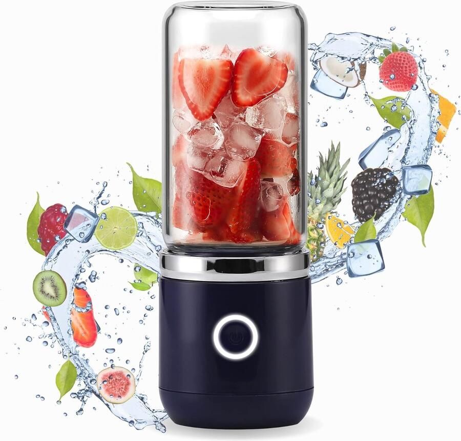Mini blender Smoothie maker Portable blender Smoothies & Shakes Draadloos & Draagbaar USB oplaadbaar