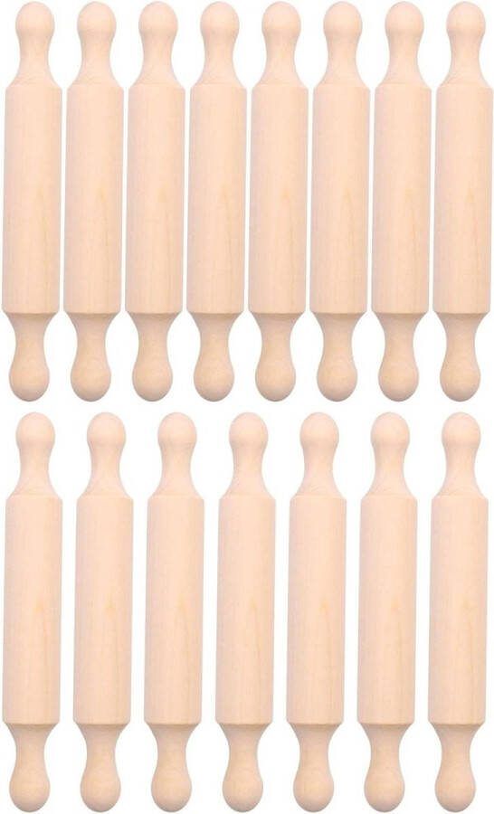 Mini deegroller 15 stuks voor keuken bakken pasta klein deeg rol voor kinderen fondant
