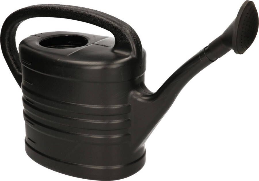 Merkloos Sans marque Mini Gieter effen design Zwart Kunststof 2 Liter Planten Water Watergeven Plantengieter Gieter
