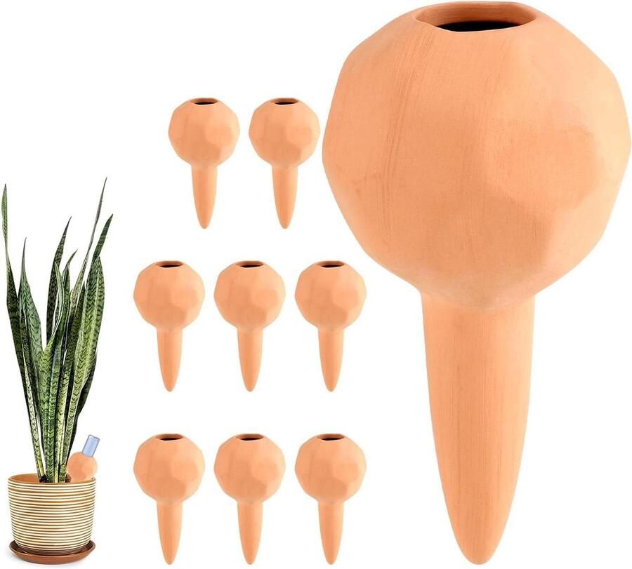 Mini kleikegels irrigatie 70 ml voor planten automatische irrigatiebal voor kamerplanten gietkegel irrigatiesysteem voor balkonbakken