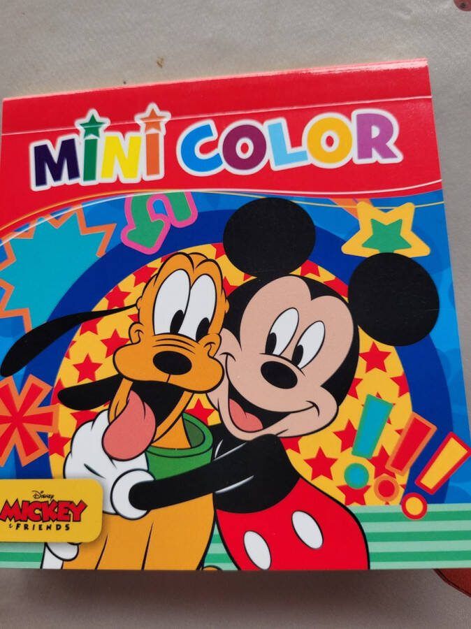 Mini kleurboekje Disney- zakformaat kleurboekje