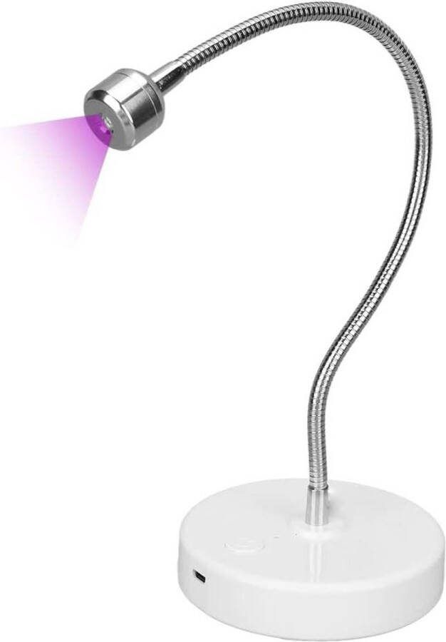 Mini nagellamp UV nageldroger met USB Draagbare nageldroger met timer van 60 seconden Roze