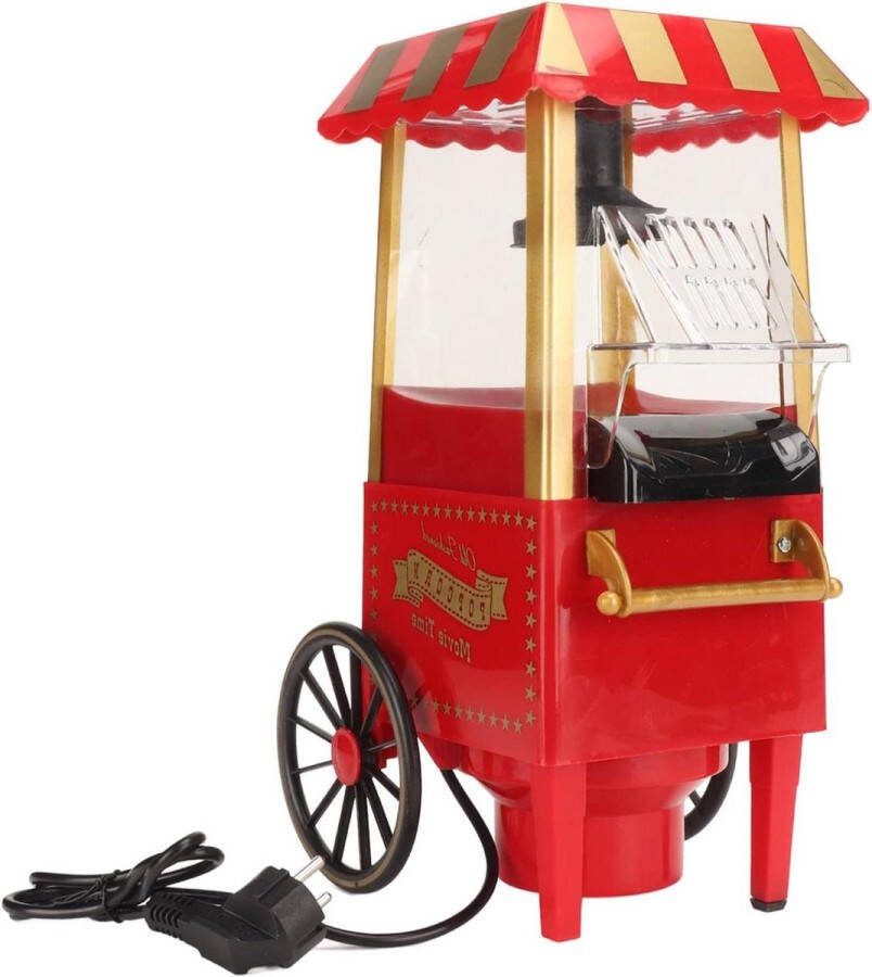 Mini Popcorn Maker Automatische Popper Machine met Circulerende Luchtstroom voor Thuisgebruik 1200W 50 Hz Nominale Frequentie popcorn bowl