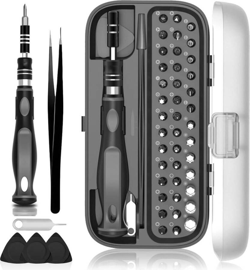 Mini-schroevendraaierset precisieschroevendraaierset 48-in-1 magnetisch gereedschap voor computer iPad laptop mobiele telefoons spelconsoles brillen horloges