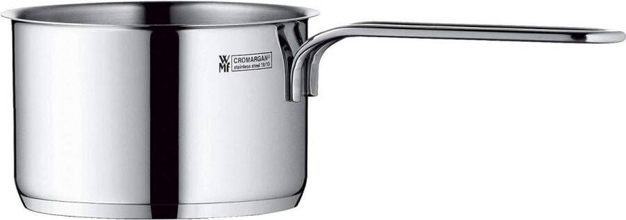 Mini steelpan 10cm klein zonder deksel steelpan 0 5l kleine steelpan voor eenpersoonshuishoudens Cromargan roestvrij staal gepolijst inductie stapelbaar ideaal voor kleine porties