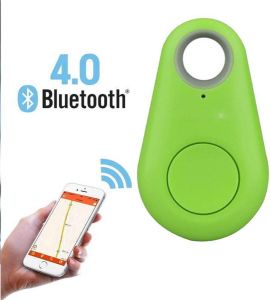 Mini tracker – bluetooth tracker – traanvormig groen